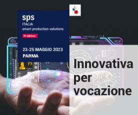 Tecnologix ti aspetta alla Fiera SPS di Parma, dal 23 al 25 Maggio 2023 - Pad. 5 Stand G046