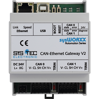 SYS TEC CAN-Ethernet Gateway V2