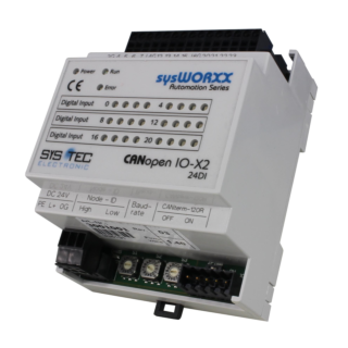 SYS TEC CANopen IO-X2, 24DI