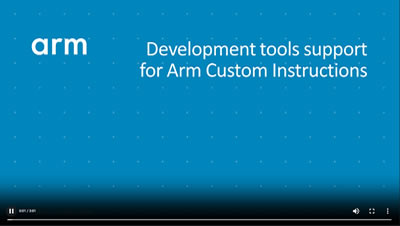 Arm Custom Instructions in Keil MDK