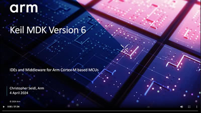 Introducing Keil MDK Version 6 Webinar