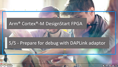 Arm Cortex-M FPGA DesignStart - Step 5