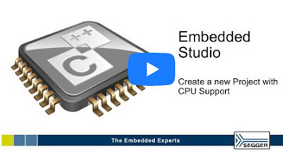 Embedded Studio New Project Creation