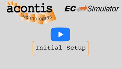 EC-Simulator Tutorial: Installation and Initial Setup with Example Application