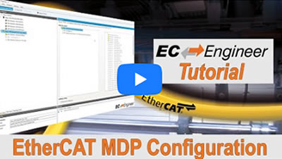 EC-Engineer Tutorial: EtherCAT Configurations with Devices Based on the Modular Device Profile (MDP)