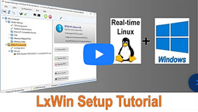 acontis LxWin Tutorial: Real-time Linux and Windows together on the same hardware